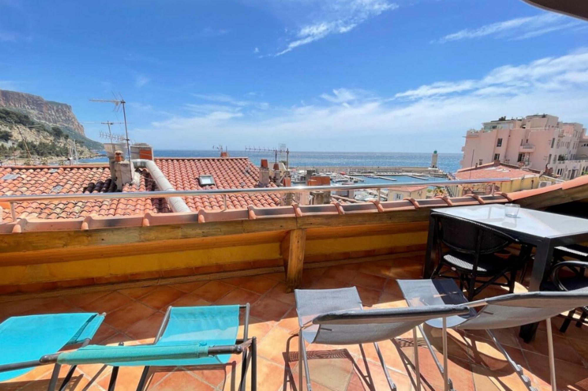 Apartmán La Perle De Cassis - Terrace With Sea View Exteriér fotografie